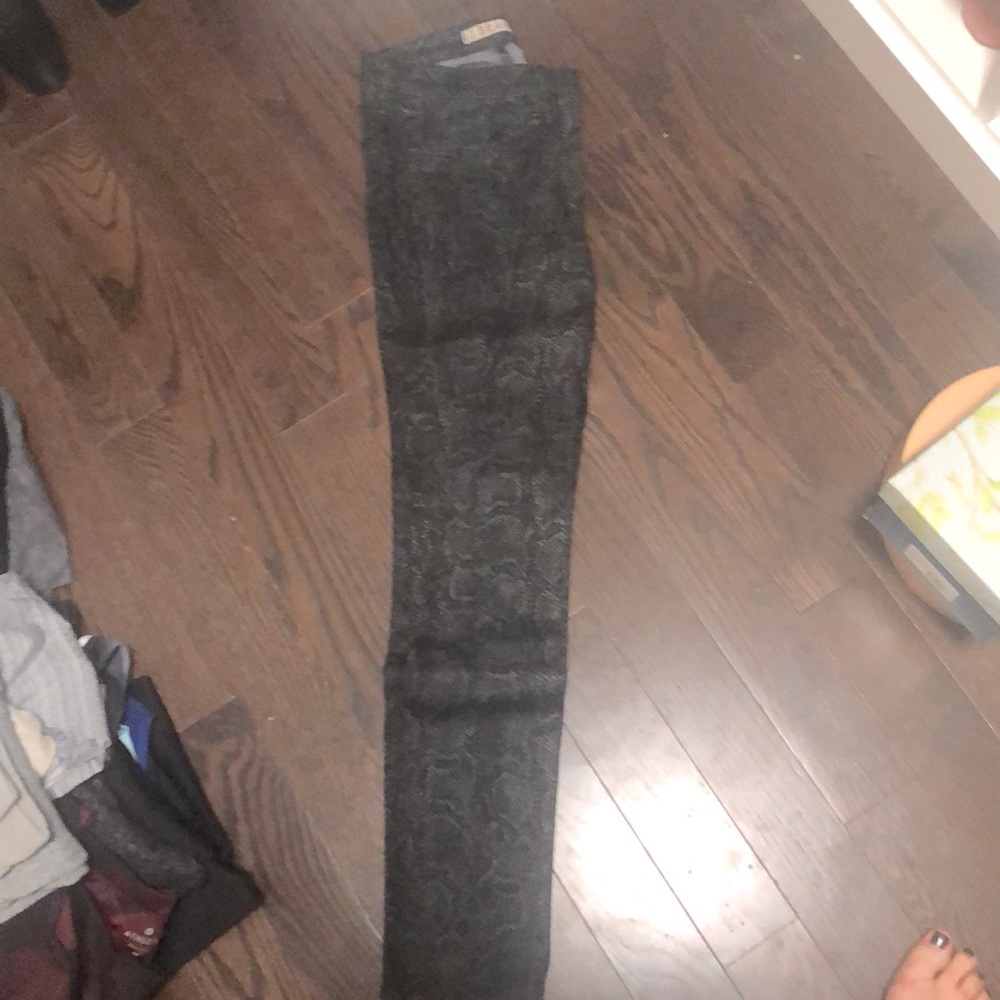 Snakeskin JBrand jeans